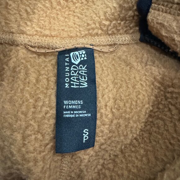 Mountain Hard Wear Brown Fleece Pullover Small - Picture 3 of 3